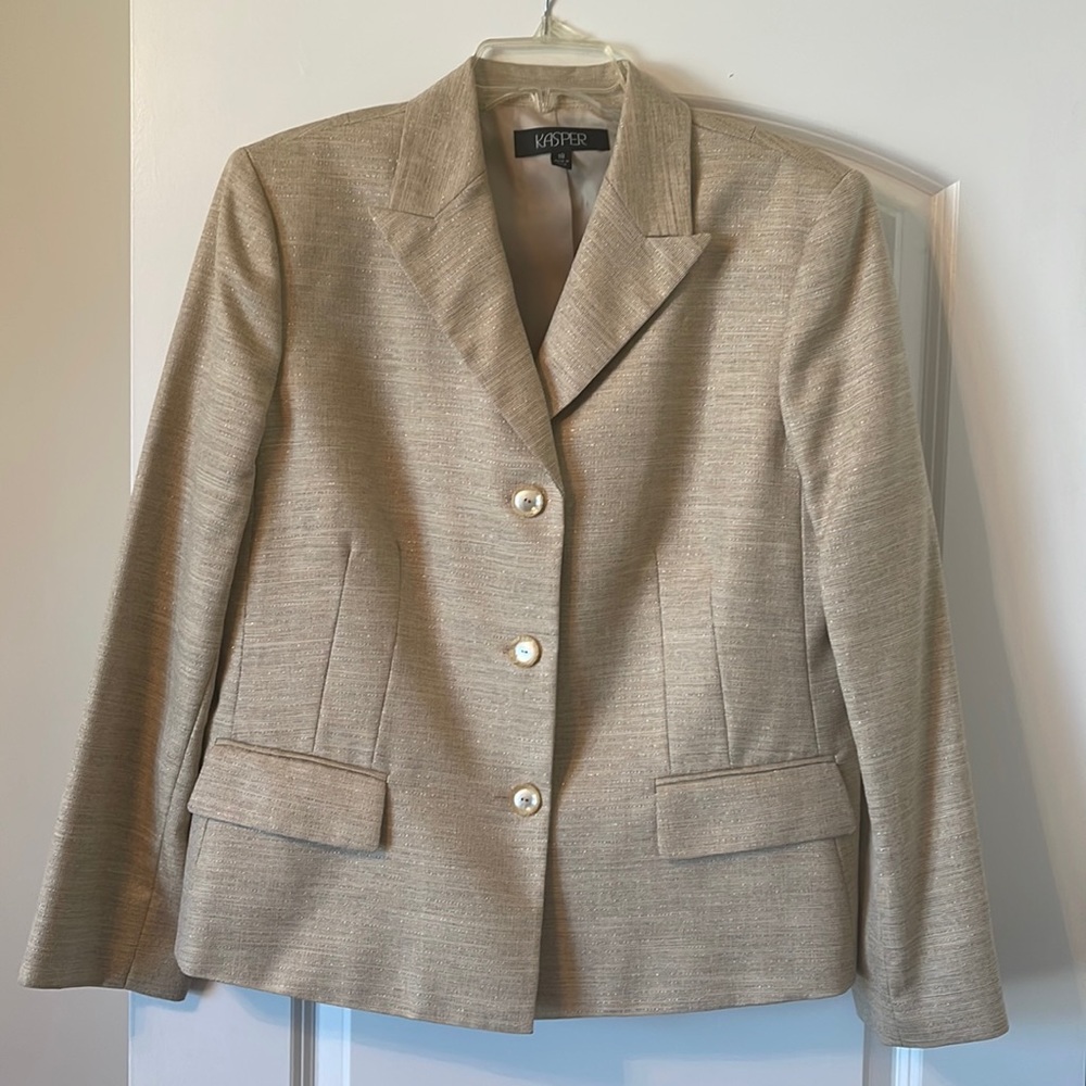 Kasper Fully Lined Blazer - image 1